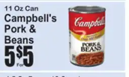SuperFresh Campbell's Pork & Beans offer