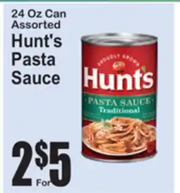 SuperFresh Hunt's Pasta Sauce offer