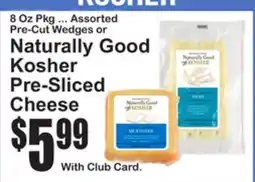 SuperFresh Naturally Good Kosher Pre-Sliced Cheese offer