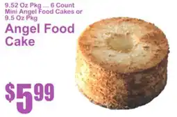 SuperFresh Mini Angel Food Cakes offer