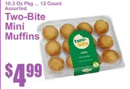 SuperFresh Two-Bite Mini Muffins offer