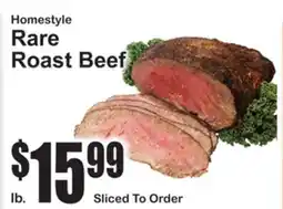 SuperFresh Homestyle Rare Roast Beef offer
