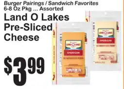 SuperFresh Land O Lakes Pre-Sliced Cheese offer