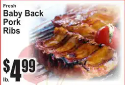 SuperFresh Fresh Baby Back Pork Ribs offer