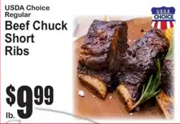 SuperFresh USDA Choice Regular Beef Chuck Short Ribs offer