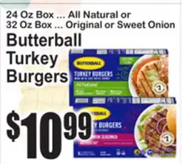 SuperFresh Butterball Turkey Burgers offer
