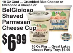 SuperFresh BelGioioso Shaved Parmesan Cheese Cup offer