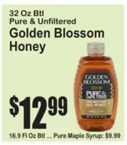 SuperFresh 32 Oz Btl Pure & Unfiltered Golden Blossom Honey offer
