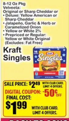 SuperFresh Kraft Singles offer