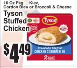 SuperFresh Tyson Stuffed Chicken offer
