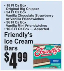 SuperFresh Friendly's Ice Cream Bars offer