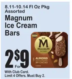SuperFresh Magnum Ice Cream Bars offer