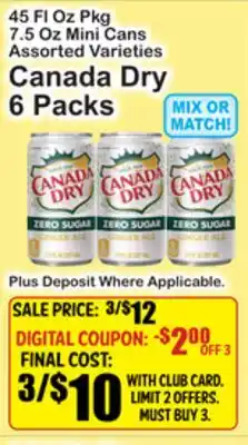 SuperFresh Canada Dry offer
