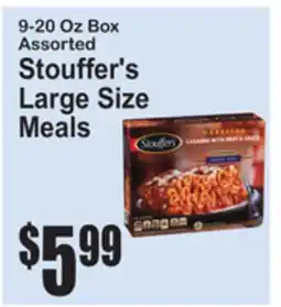 SuperFresh Stouffer's Large Size Meals offer
