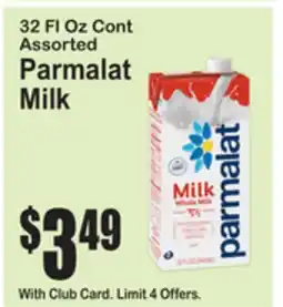 SuperFresh Assorted Parmalat Milk offer