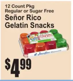 SuperFresh Señor Rico Gelatin Snacks offer
