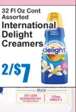 SuperFresh International Delight Creamers offer