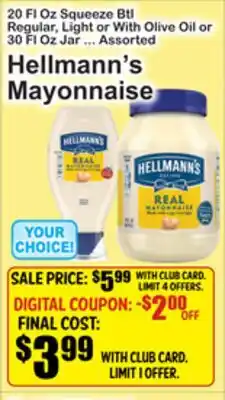 SuperFresh Hellmann's Mayonnaise offer