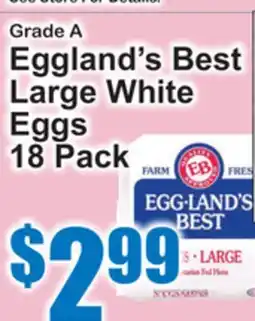 SuperFresh Eggland's Best Large White Eggs offer