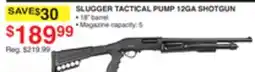 Dunham's Sports SLUGGER TACTICAL PUMP 12GA SHOTGUN offer