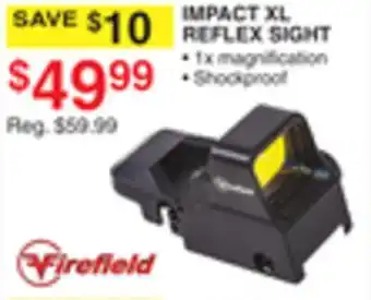 Dunham's Sports IMPACT XL REFLEX SIGHT offer