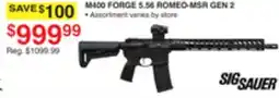 Dunham's Sports M400 FORGE 5.56 ROMEO-MSR GEN 2 offer