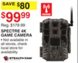 Dunham's Sports SPECTRE 4K GAME CAMERA offer