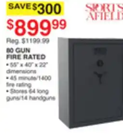 Dunham's Sports 80 GUN FIRE RATED offer