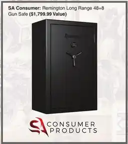 Dunham's Sports SA CONSUMER: REMINGTON LONG RANGE 48+8 GUN SAFE offer