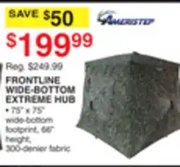 Dunham's Sports FRONTLINE WIDE-BOTTOM EXTREME HUB offer