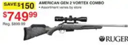 Dunham's Sports RUGGER AMERICAN GEN 2 VORTEX COMBO offer
