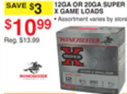 Dunham's Sports WINCHESTER 12GA OR 20GA SUPER X GAME LOADS offer