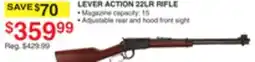 Dunham's Sports LEVER ACTION 22LR RIFLE offer