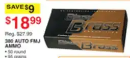 Dunham's Sports 380 AUTO FMJ AMMO offer