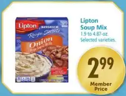 Safeway Lipton Soup Mix offer