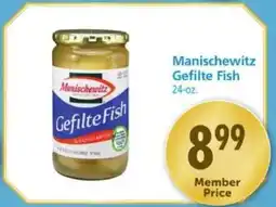 Safeway Manischewitz Gefilte Fish offer