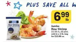 Safeway Jumbo Raw Shrimp offer