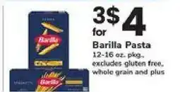 Safeway Barilla Pasta offer