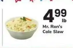 Safeway Mr. Ron's Cole Slaw offer