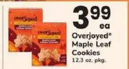 Safeway Overjoyed Maple Leaf Cookies offer