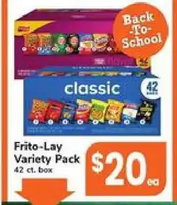 Safeway Frito Lay Variety Pack offer