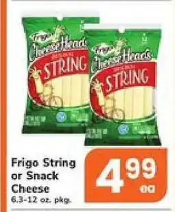 Safeway Frigo String or Snack Cheese offer