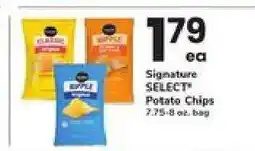 Safeway Signature SELECT Potato Chips offer