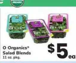Safeway O Organics Salad Blends offer