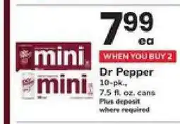 Safeway Dr Pepper offer