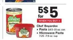 Safeway Chef Boyardee offer