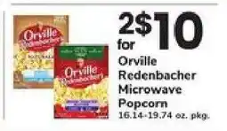 Safeway Orville Redenbacher Microwave Popcorn offer