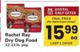Safeway Rachel Ray Dry Dog Food offer
