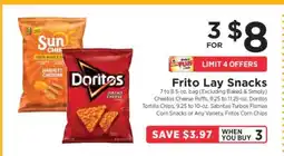 ShopRite Frito Lay Snacks offer