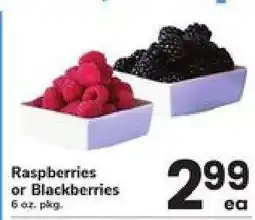 Safeway Raspberries or Blackberries offer